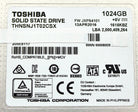 Toshiba THNSNJ1T02CSX SSD 1024GB SATA 6G 2.5