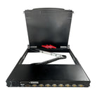 Tripp Lite B020-U08-19 8-Port KVM With Keyboard & 19 Inch LCD, Used