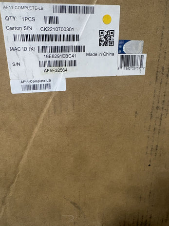 Ubiquiti AF11-COMPLETE-LB airFiber 11 Low-Band Backhaul Radio with Dish Antenna, Used