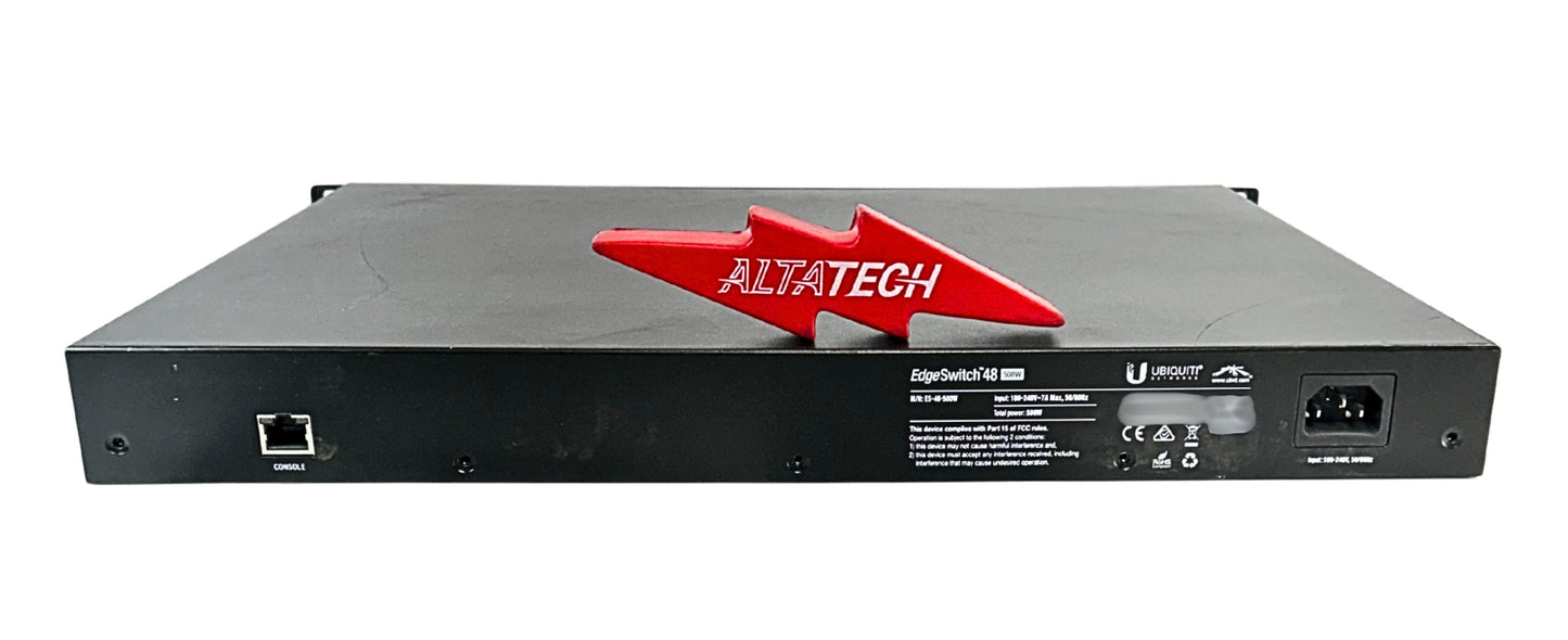 Ubiquiti ES-48-500W Edge Switch 48 Port PoE Network Switch, Used