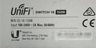Ubiquiti US-16-150W 16x1G PoE+ Gigabit Managed Switch, Used