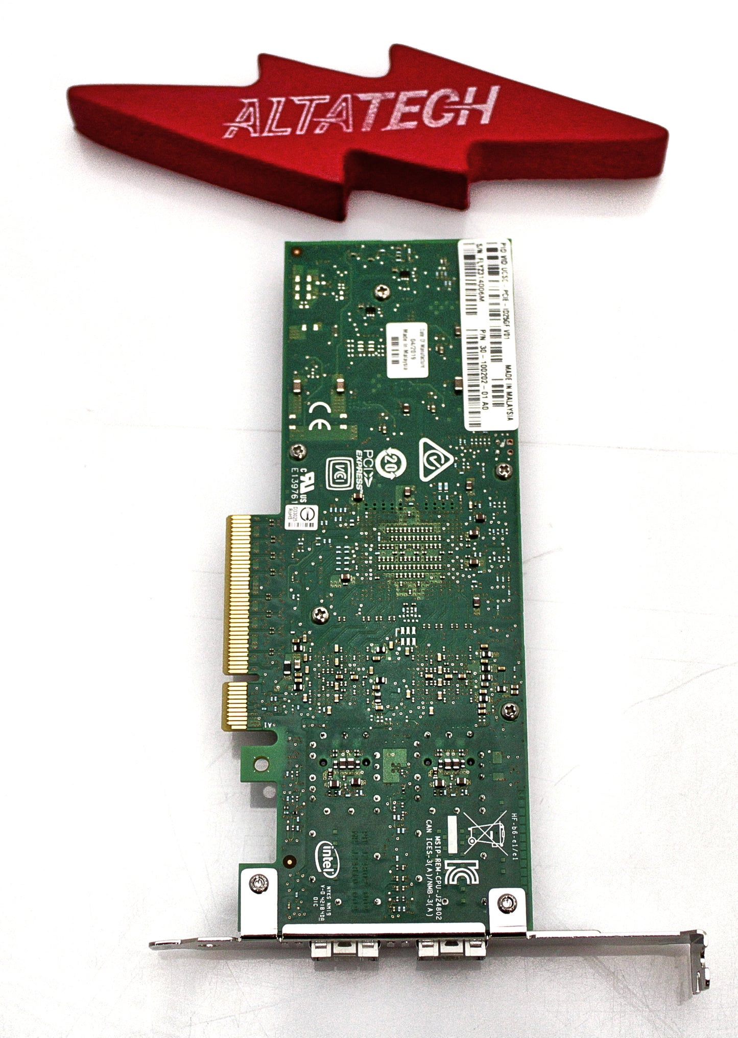 Cisco UCSC-PCIE-ID25GF XXV710-DA2 10DUAL PORT 25G PCIE NIC, Used