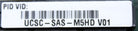 UCS UCSC-SAS-M5 UCS 16-PORT 12GB SAS PCIE HBA, Used