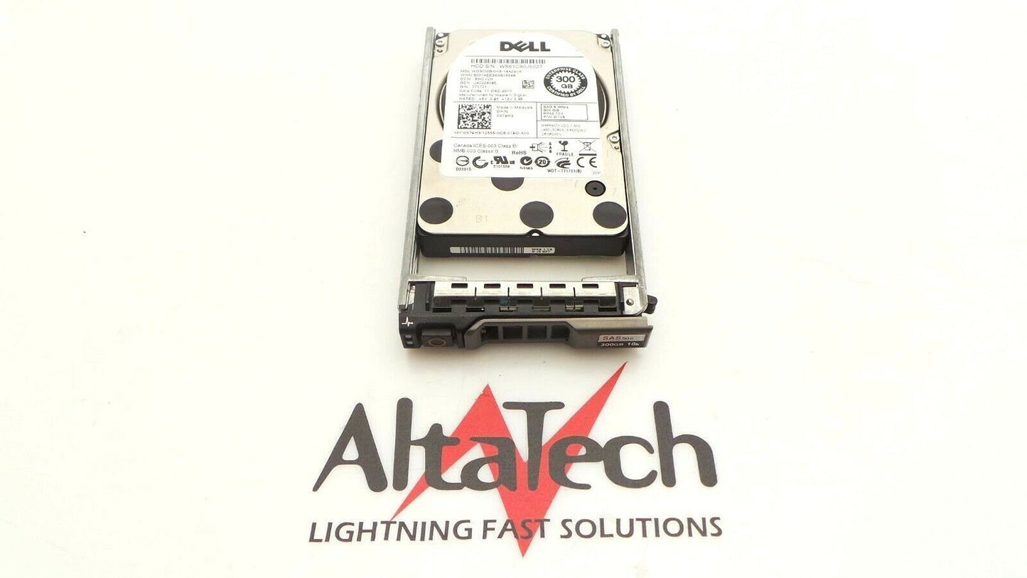 Western Digital WD3000BKHG Western Digital WD3000BKHG 300GB 10K SAS 2.5" 6G HDD Dell X79H3 Hard Disc Drive, Used