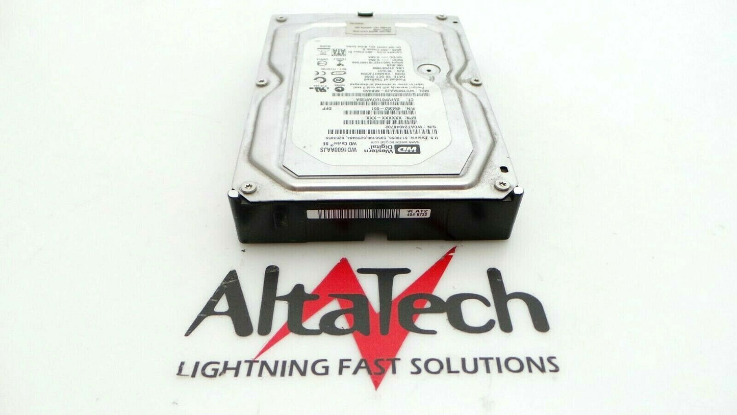 Western Digital 449979-001 160GB 7.2K SATA 3.5" Hard Drive, Used