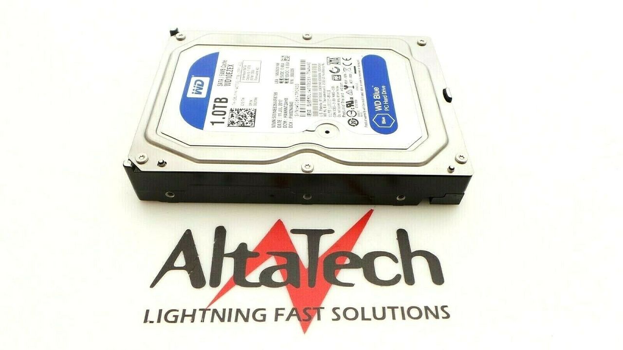 Western Digital WD10EZEX-75WN4A0 Dell 8JYXK 1TB 7.2K SATA 3.5" 6G Western Digital WD10EZEX-75WN4A0 Hard Drive, Used