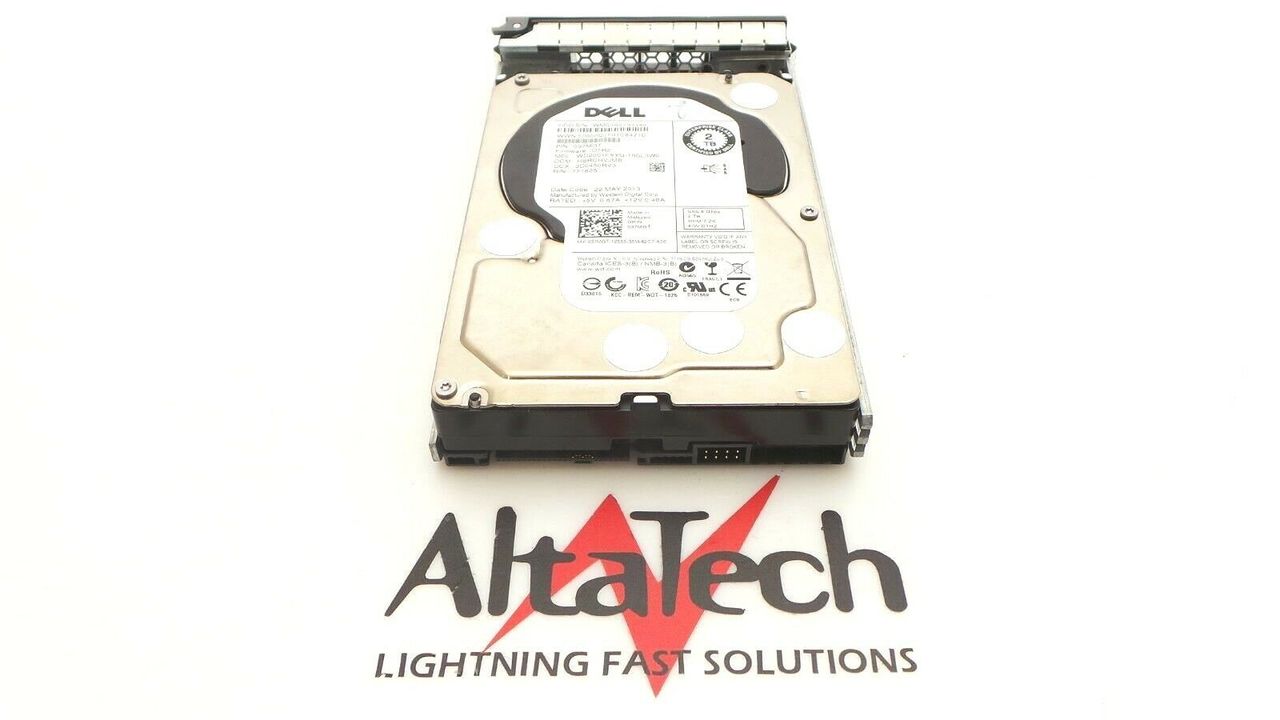 Western Digital WD2001FYYG -18SLL3W0 Western Digital WD2001FYYG -18SLL3W0 2TB 7.2K SAS 3.5" 6G HDD Dell 37MGT Hard Drive, Used