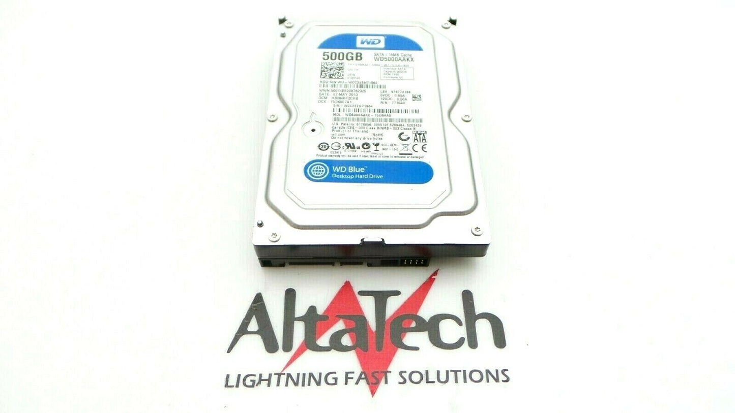 Western Digital WD5000AAKX-75U6AA0 Western Digital WD5000AAKX-75U6AA0 500GB 7.2K SATA 3.5" 6G HDD Hard Drive, Used