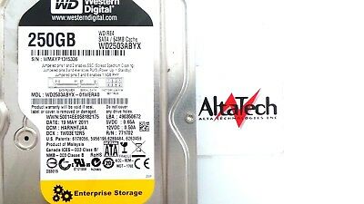 Western Digital WD2503ABYX 250GB 7.2K SATA 3.5" 64MB HDD Hard Drive, Used