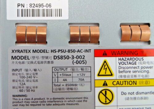 Xyratex DS850-3-002 850W Power Supply, Used