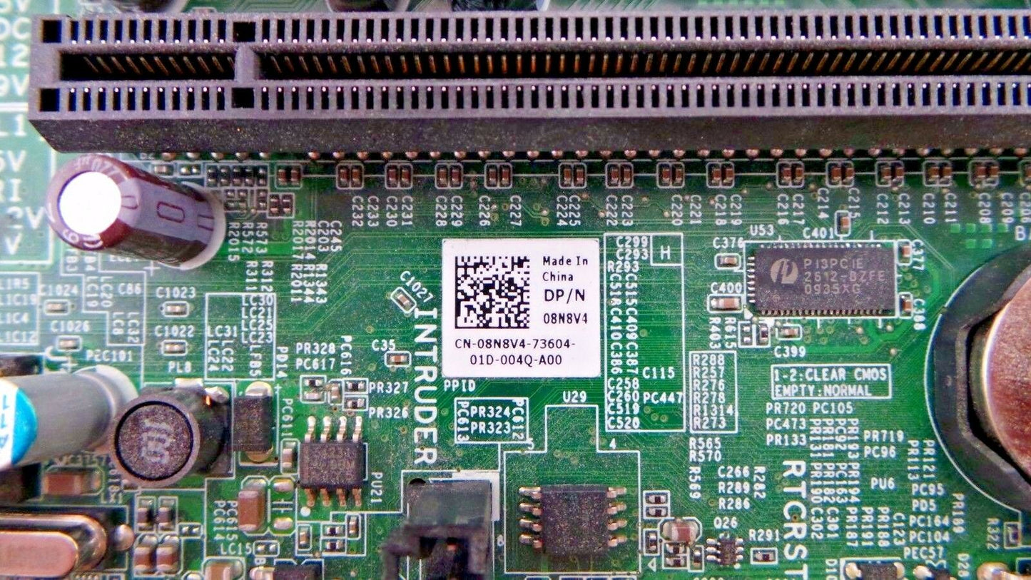 Dell 08N8V4 Optiplex XE DT Desktop System Board, Used