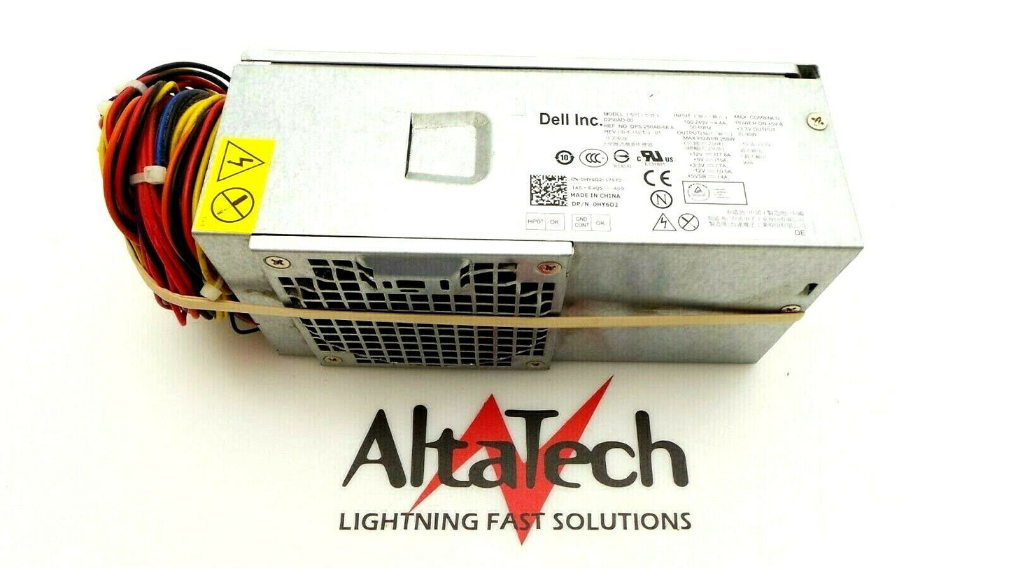 Dell HY6D2 OptiPlex 3010 250W Power Supply, Used