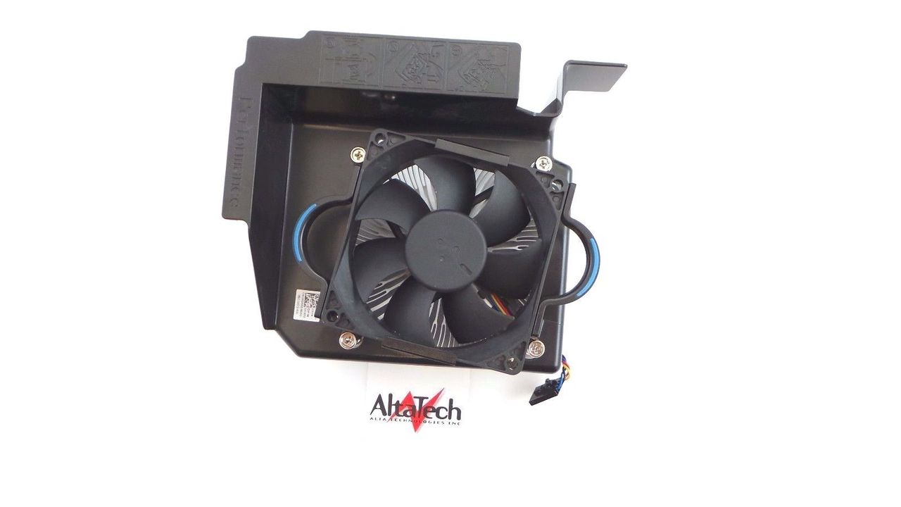 Dell RD6XX OptiPlex 3020 Heatsink Fan Assembly & Shroud, Used