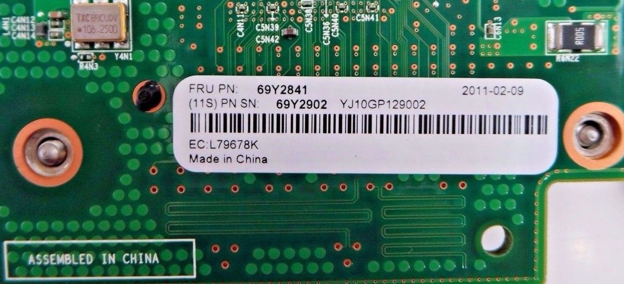 IBM 69Y2841 EXP3512 8GB 4-Port Daughter Card, Used