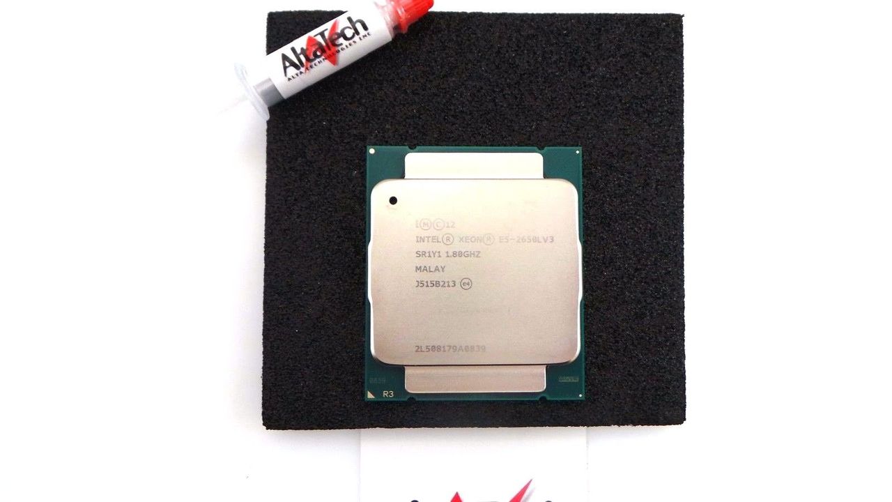 Intel SR1Y1 Intel SR1Y1 Xeon E5-2650Lv3 1.8GHz 30MB 65W 12C 12 Core Processor, Used